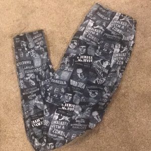 NWOT Classic horror movie leggings